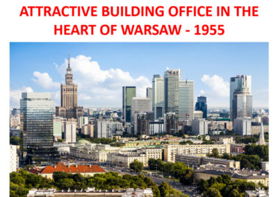 נכס מניב בניין משרדים בורשה למכירה